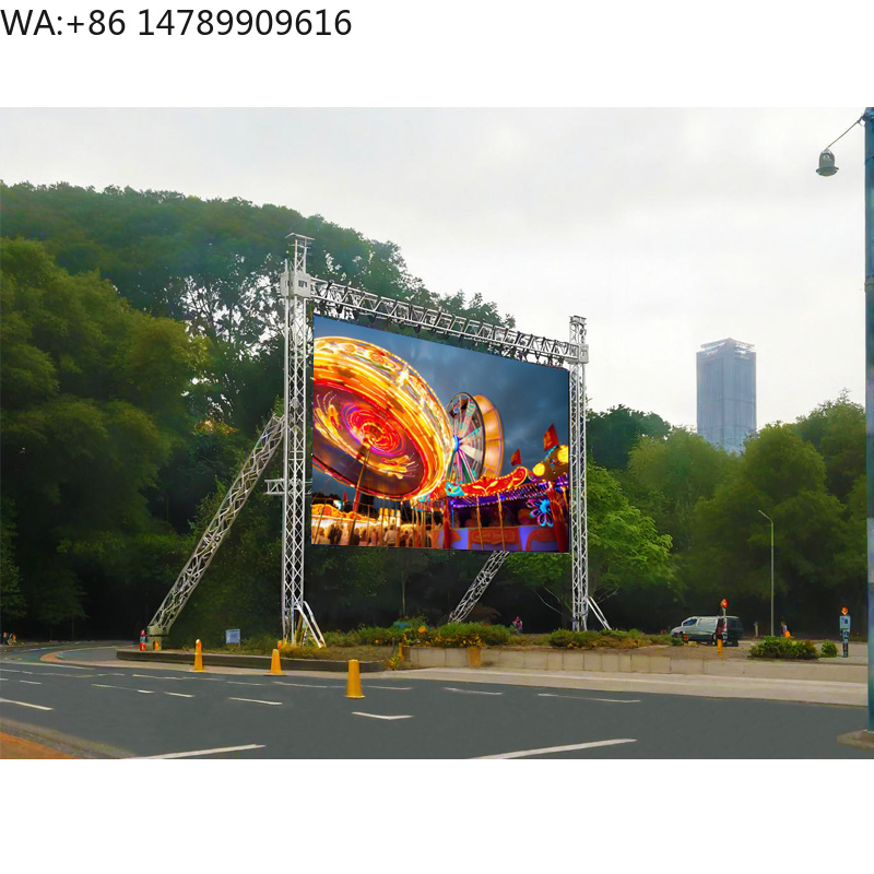 Event Supplies - 透明ディスプレイチップ搭載OEM供給ステージイベント背景バックドロップビデオウォールパントラスクリーンカスタム防水LEDスクリーン