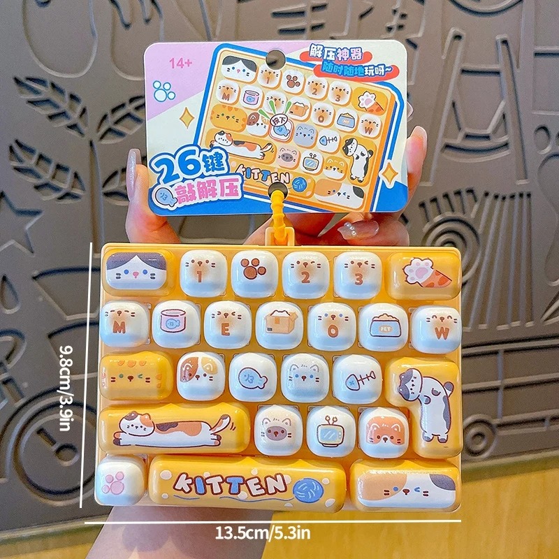 26グリッドの抗ストレスキーボードキーキャップクリッカー、キ - Party Favor Bag のレビューと価格