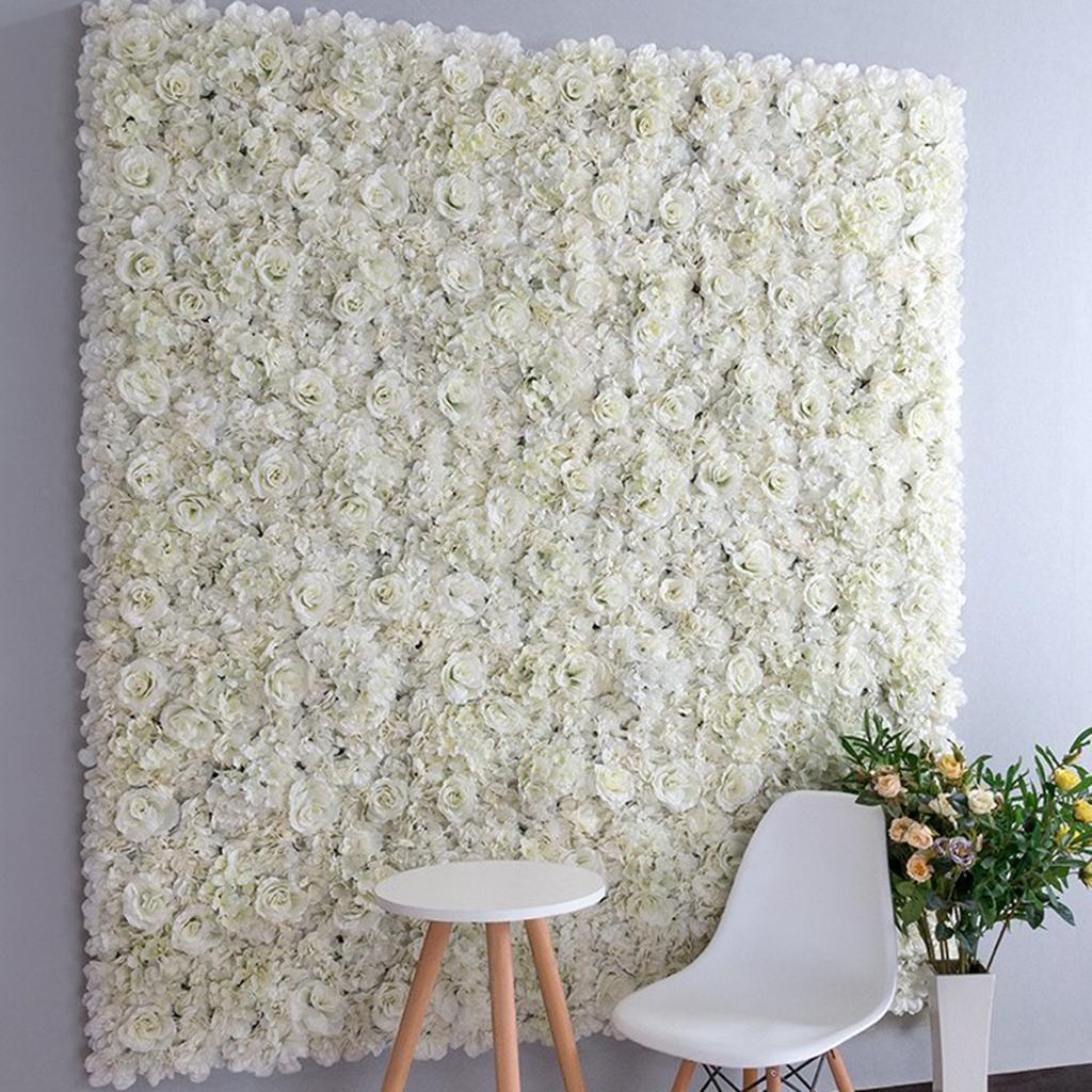 ロマンチックな人工ウェディングフラワーパネル、結婚式会場のフ - Flower Wall Panel のレビューと価格