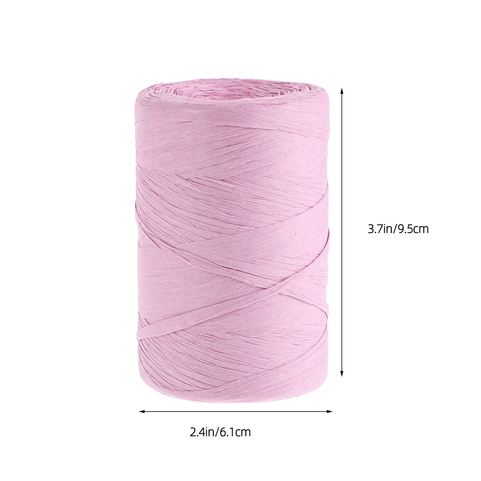 カラーラフィアペーパーストリング フラットリボン フラワーラ - Papercraft Supply Ribbon のレビューと価格