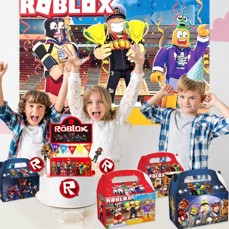 Robloxゲーム周辺機器漫画パーティー誕生日プレゼントボッ - Party Favor Bag のレビューと価格
