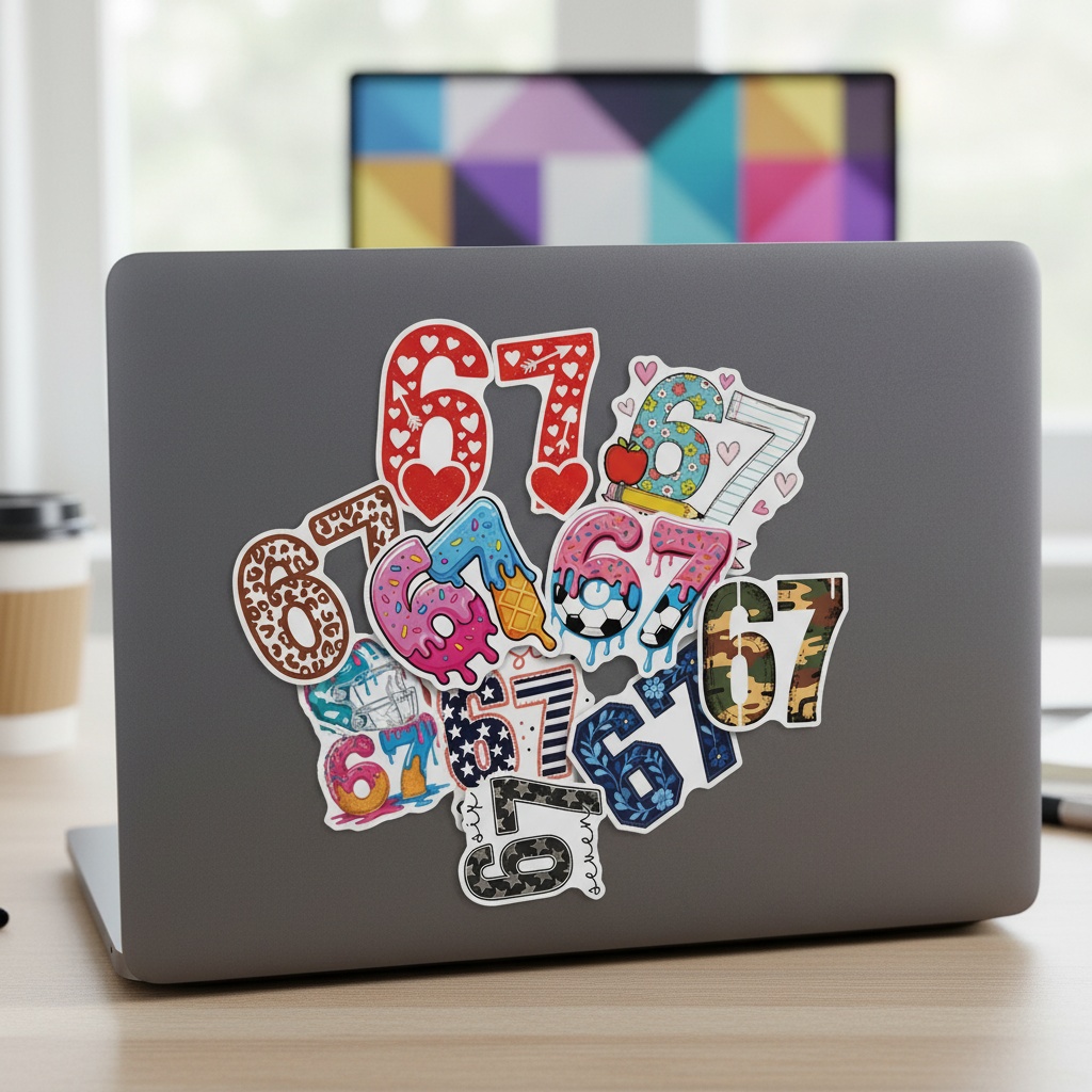 50枚入り ナンバー67 デジタルグラフィティステッカー、電 - Plastic Cup 50Pcs のレビューと価格