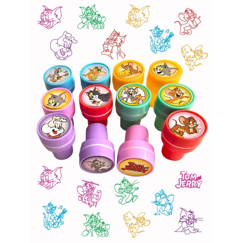 ホットキュートな漫画トムとジェリーのスタンプ、パーティーの記 - Party Favor Bag のレビューと価格