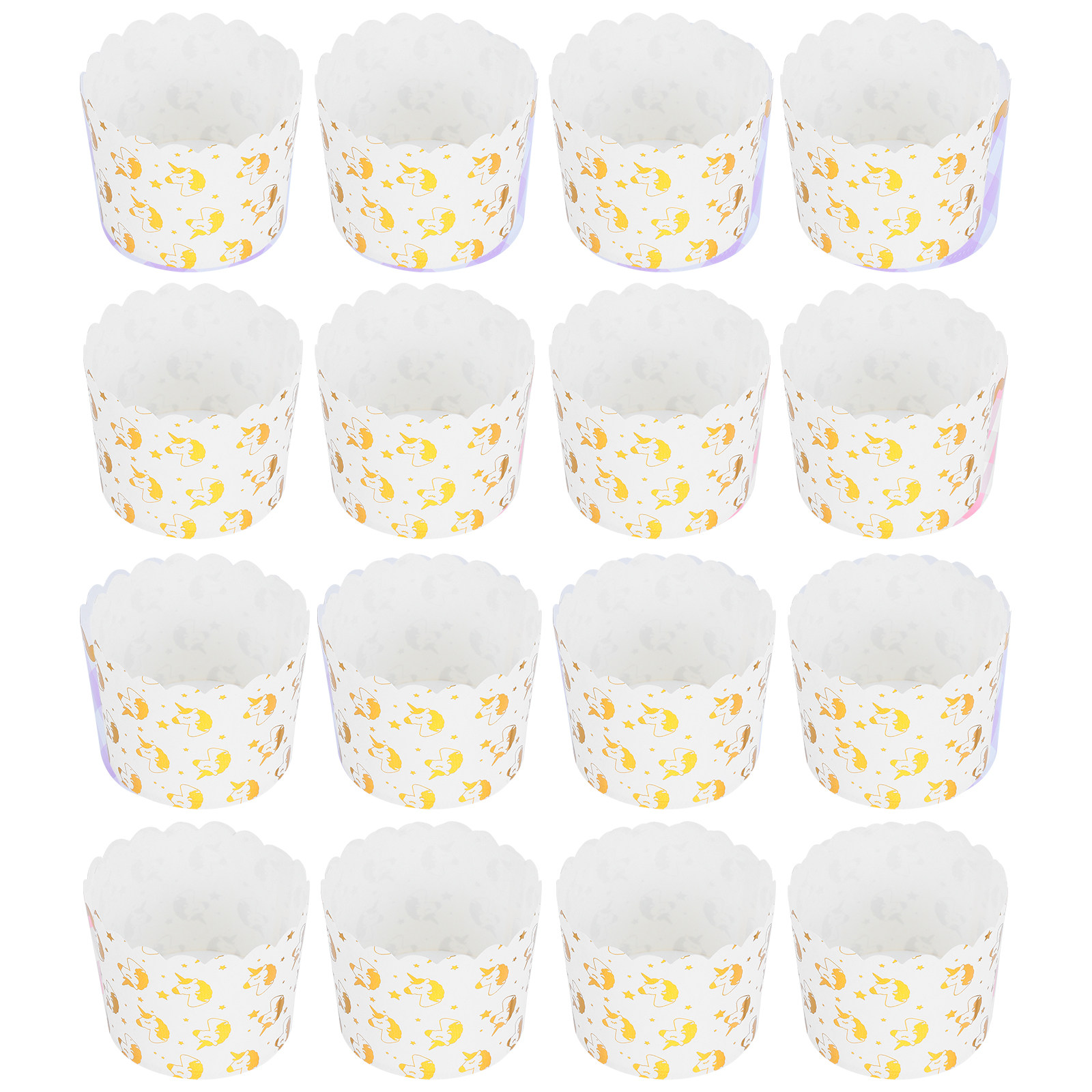 50個入りカップケーキカップ プレミアム紙製ベーキングカップ - Plastic Cup 50Pcs のレビューと価格