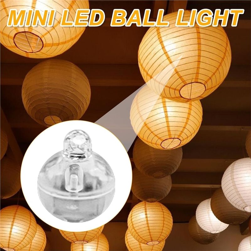 ABLN-バルーンライト100個セット、ミニLEDライトバル - Led Balloon Light のレビューと価格