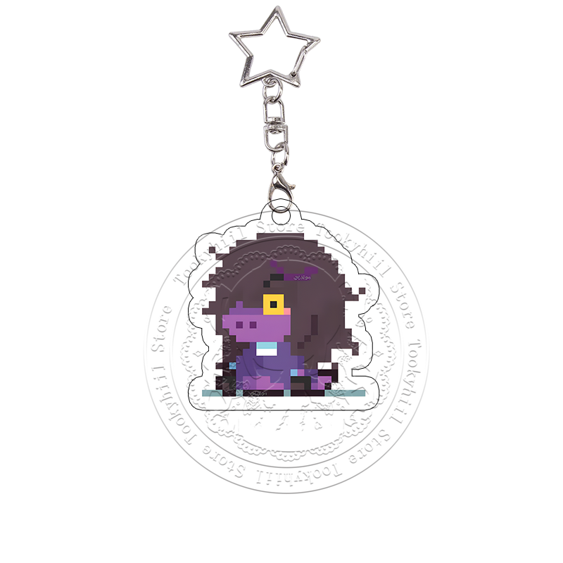 ピクセルデルタルーンアクリルキーホルダーバッグデコレーション - Event Supplies のレビューと価格